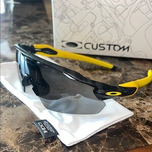 Custom Oakley Radar EV Prism baseball sunglasses